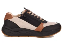 Dad Shoes|Athletic Shoes For Men*XLfeet Inc. Drew Shoe Miller - Tan Suede Combo