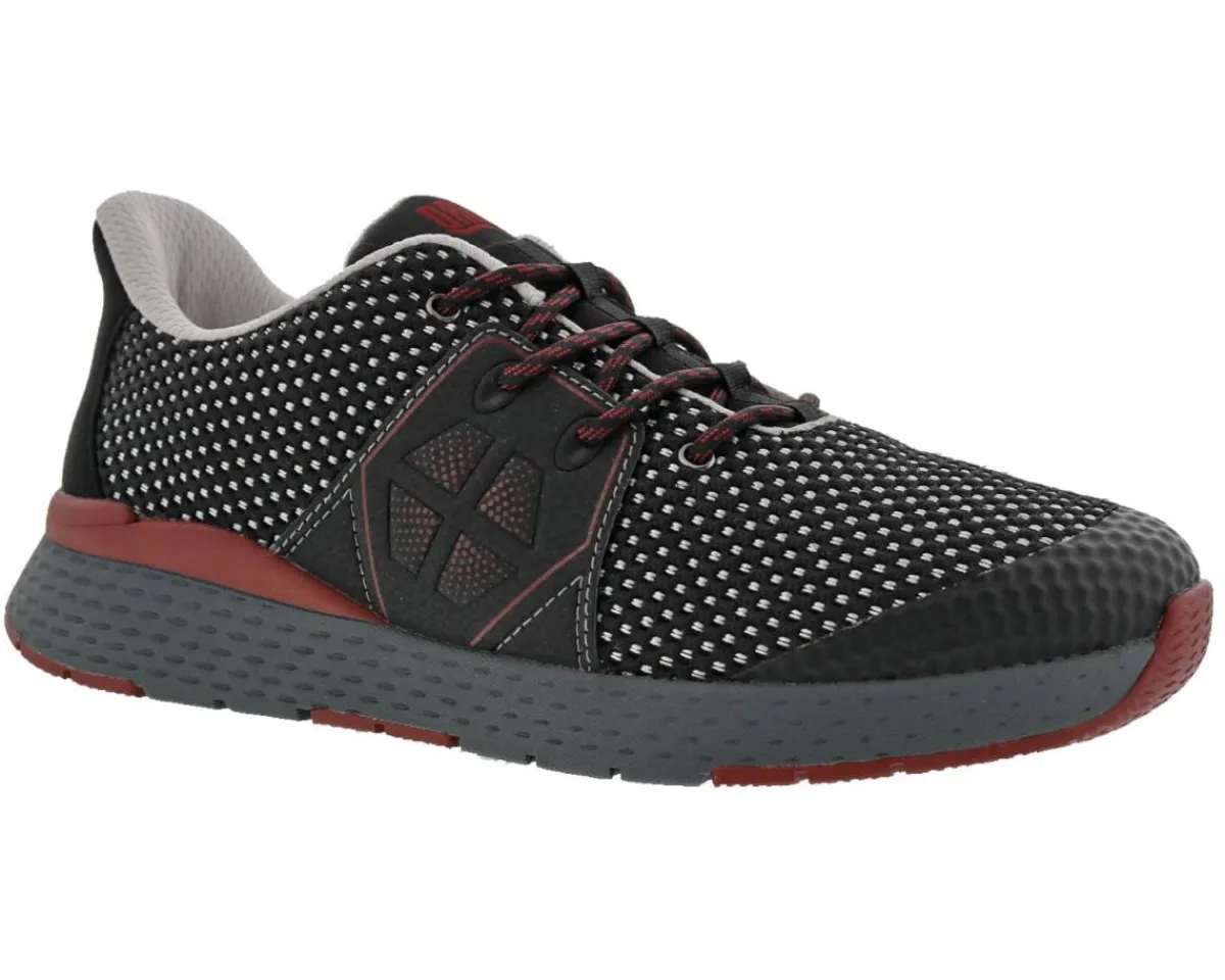 Slip-On Shoes|Athletic Shoes For Men*XLfeet Inc. Drew Shoe Perform Athletic Shoe - Black Mesh Combo