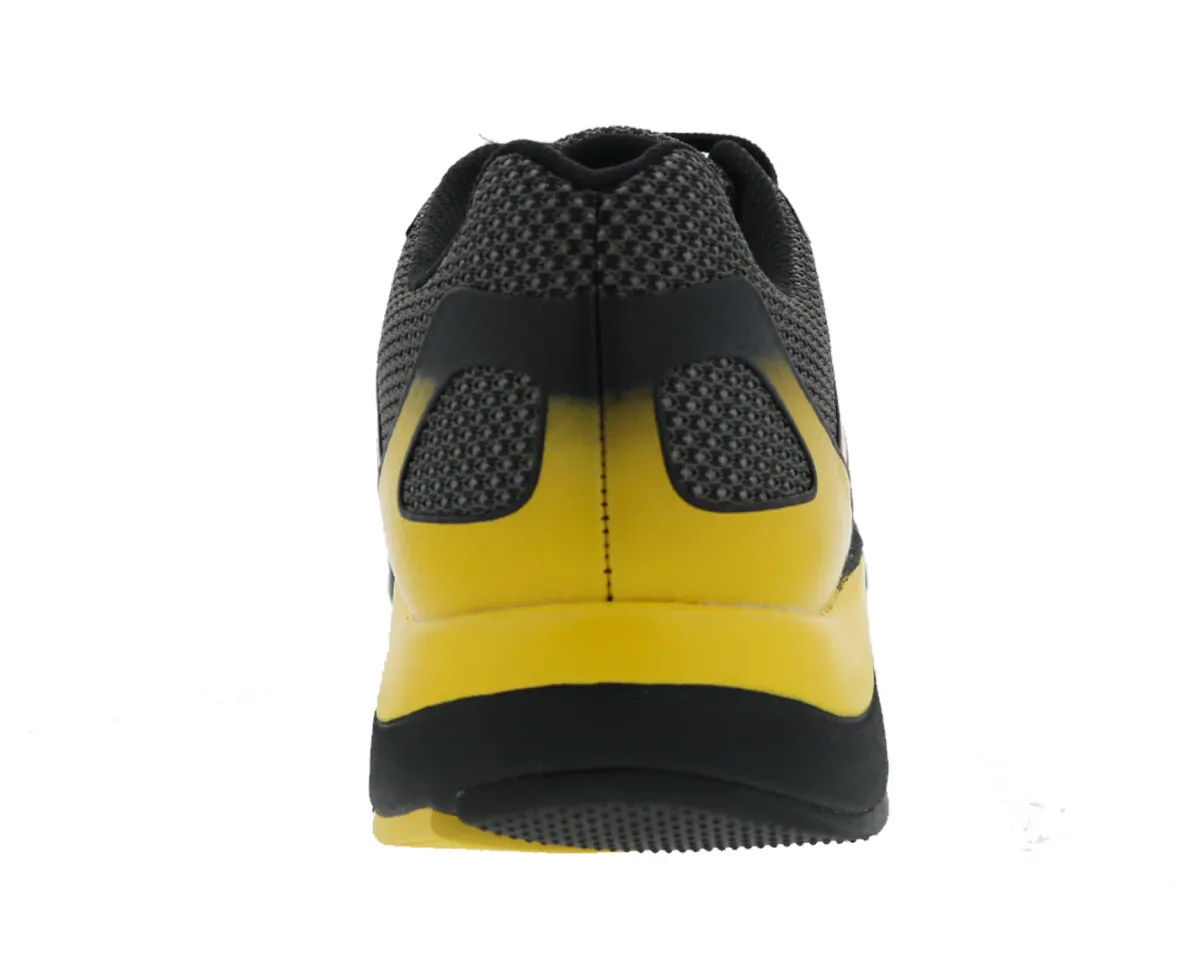 Walking Shoes|Casual Shoes*XLfeet Inc. Drew Shoe Player - Blk/Yellow