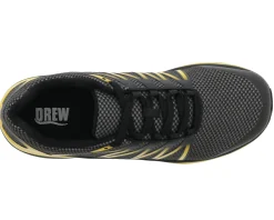 Walking Shoes|Casual Shoes*XLfeet Inc. Drew Shoe Player - Blk/Yellow