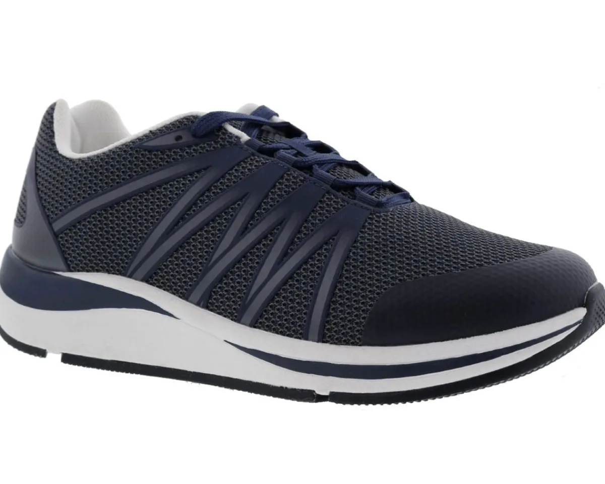 Walking Shoes|Casual Shoes*XLfeet Inc. Drew Shoe Player - Navy