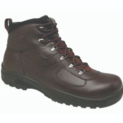 Work Boots|Waterproof Hiking Boots For Men*XLfeet Inc. Drew Shoe Rockford - Dark Brown Tumbled Leather