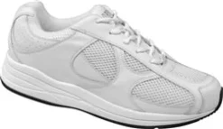 Walking Shoes|Casual Shoes*XLfeet Drew Shoe Surge - White Leather & Nubuck / White Mesh