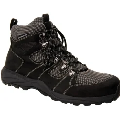 Waterproof Hiking Boots For Men|Hiking Boots For Men*XLfeet Inc. Drew Shoe Trek - Black Nubuck