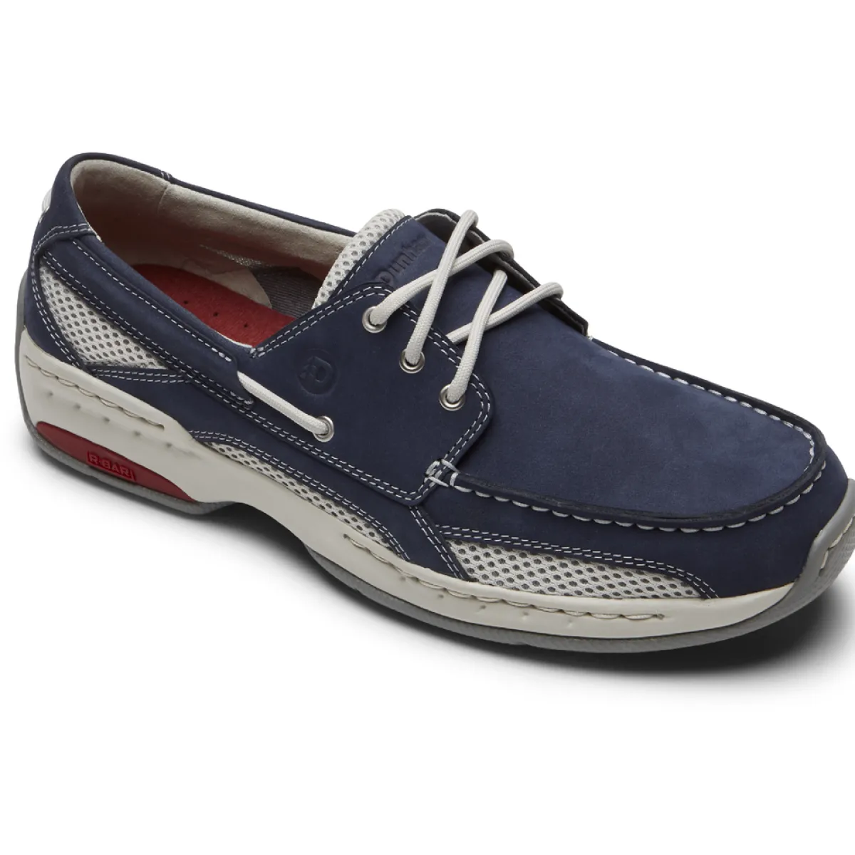 Boat Shoes|Slip-On Shoes*XLfeet Inc. Dunham Captain - Navy Nubuck Boat Shoes