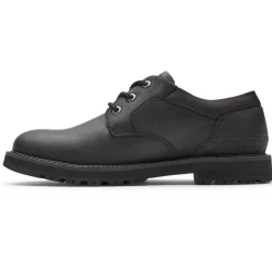 Dress Shoes And Boots*XLfeet Inc. Dunham Mens Byrne Plain Toe Ox - BLACK CH LEA
