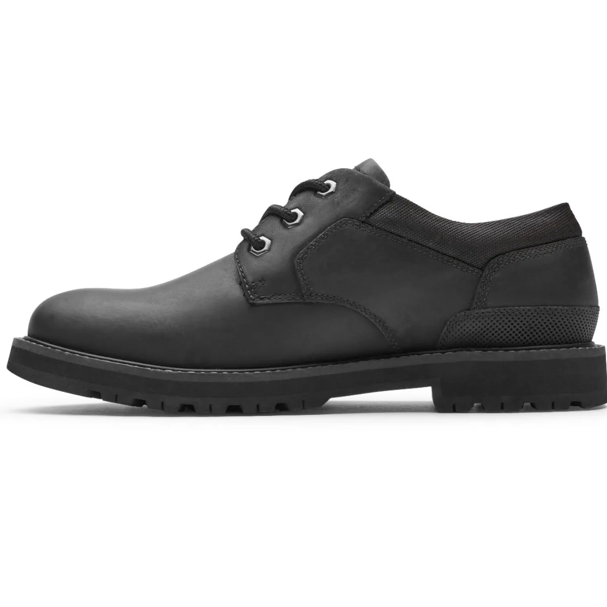 Dress Shoes And Boots*XLfeet Inc. Dunham Mens Byrne Plain Toe Ox - BLACK CH LEA