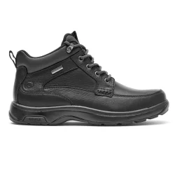 Waterproof Hiking Boots For Men*XLfeet Inc. Dunham 8000 Mid Boot - Waterproof - Black Lea