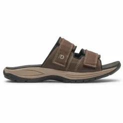 Slides|Adjustable Strap Sandals*XLfeet Inc. Dunham Newport WF Slide-Java