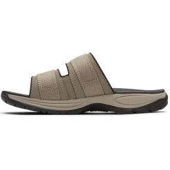 Slides|Adjustable Strap Sandals*XLfeet Inc. Dunham Newport WF Slide-Taupe