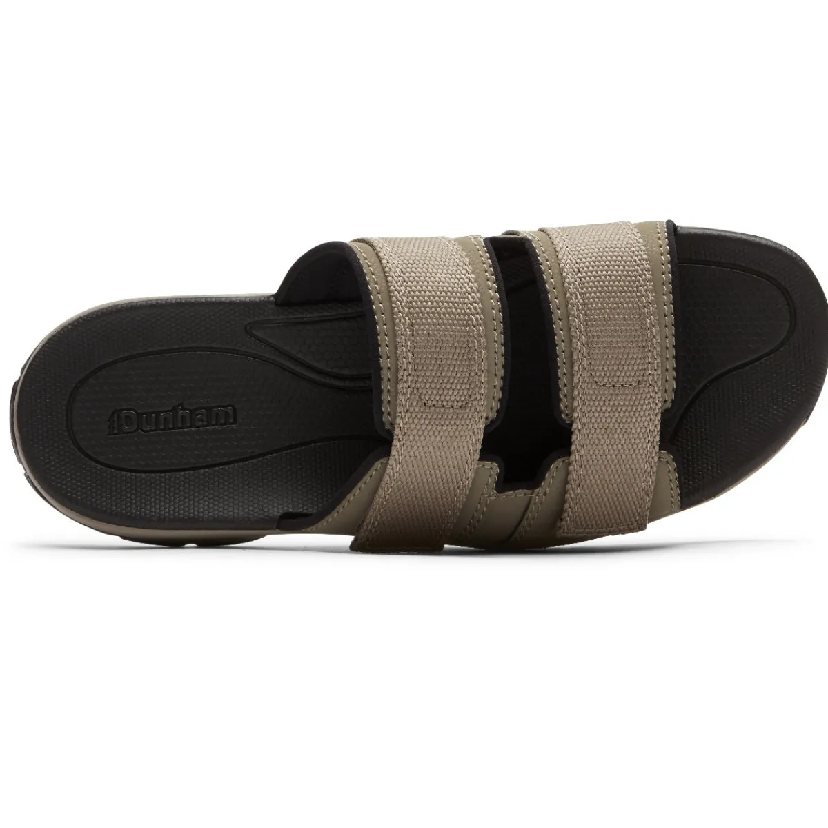 Slides|Adjustable Strap Sandals*XLfeet Inc. Dunham Newport WF Slide-Taupe