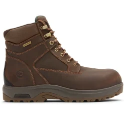 Composite Toe Boots|Dunham 8000 Works Boots*XLfeet Inc. Dunham 8000 Works 6" Composite Safety Toe Boot - Brown Leather