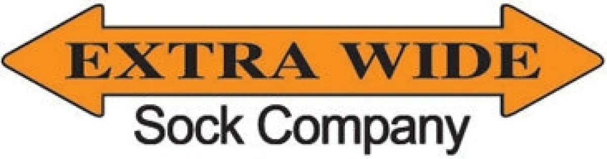 Extra Wide Socks|Crew Socks*XLfeet Inc. Extra Wide Black Athletic Crew Socks to 6E