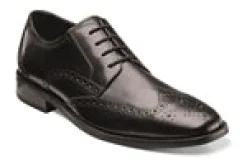 Dress Shoes And Boots*XLfeet Inc. Florsheim Castellano Wing Ox - Black
