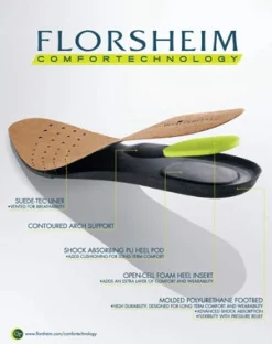 Dress Shoes And Boots*XLfeet Florsheim Como Mahogany - Imperial Line