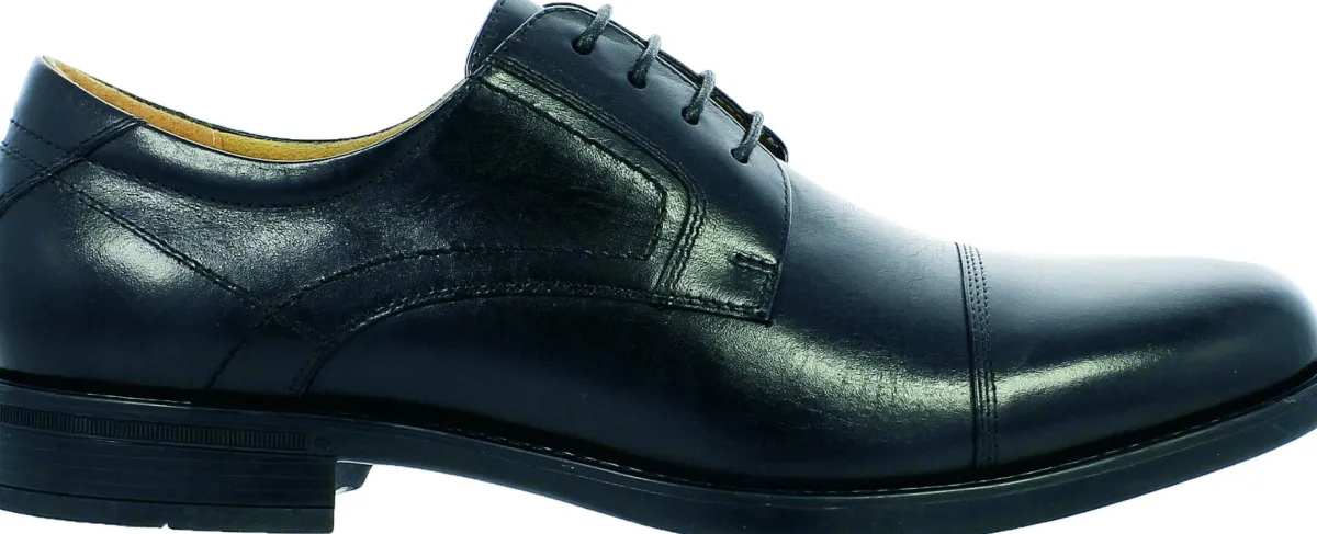 Dress Shoes And Boots*XLfeet Inc. Florsheim Midtown Cap Toe Oxford - Black