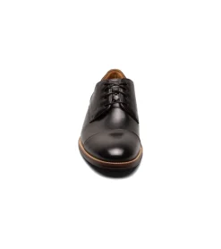 Dress Shoes And Boots*XLfeet Inc. Florsheim Rucci Cap Toe Oxford - Black Dress Shoe