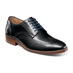 Dress Shoes And Boots*XLfeet Inc. Florsheim Salerno Wingtip Oxford - Black