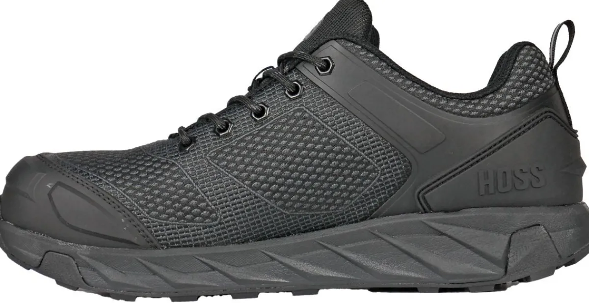 Work Shoes For Men*XLfeet Inc. Hoss Buster Low Carbon Nanofiber Bubba Toe - Black