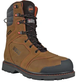 Work Boots|Insulated Work Boots*XLfeet Inc. Hoss Clash 9" Brown Composite Safety Toe Waterproof - 1,000g Insulated Boot