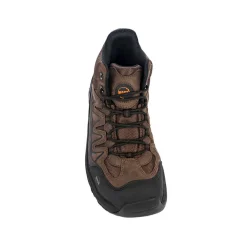 Composite Toe Boots|Work Boots*XLfeet Inc. Hoss Eric Hi Oblique Aluminum Safety Toe Non Waterproof - Brown