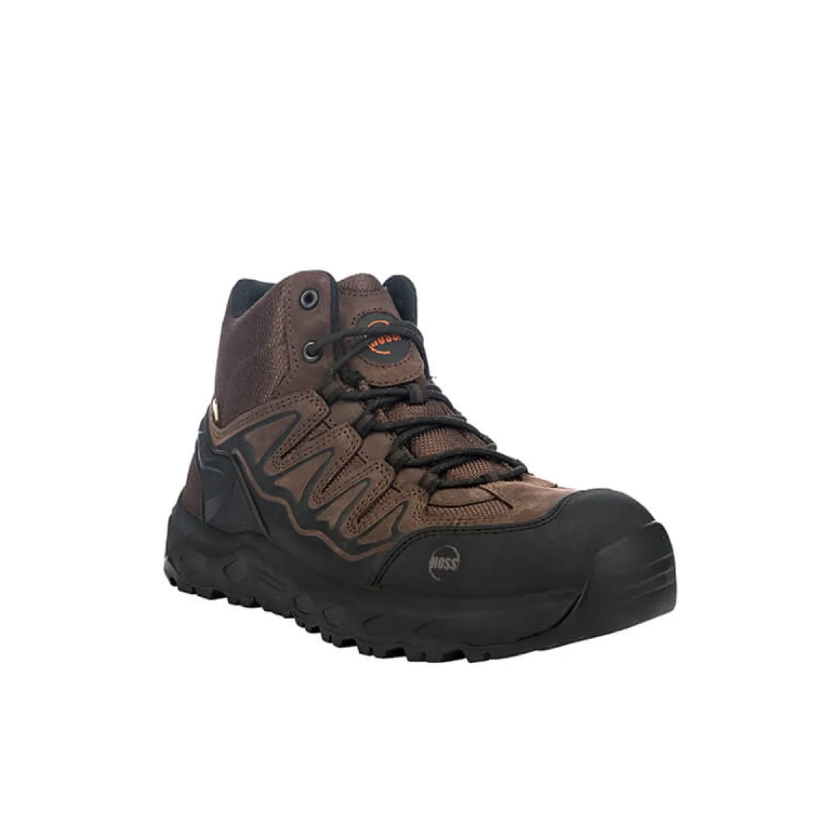 Work Boots|6" Work Boots*XLfeet Inc. Hoss Eric Hi Soft Toe Non Waterproof - Brown