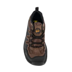 Work Boots*XLfeet Inc. Hoss Eric Lo Oblique Aluminum Safety Toe Non Waterproof - Brown