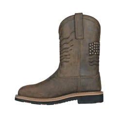 Slip-On Work Boots|Work Boots*XLfeet Hoss Rushmore Western Rancher Soft Toe
