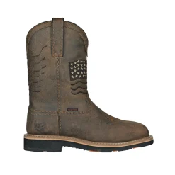 Slip-On Work Boots|Work Boots*XLfeet Hoss Rushmore Western Rancher Soft Toe