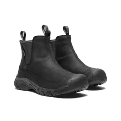 Walking Shoes|Waterproof Hiking Boots For Men*XLfeet Inc. Keen Anchorage III Insulated Waterproof Pull-On Boot - Black / Raven