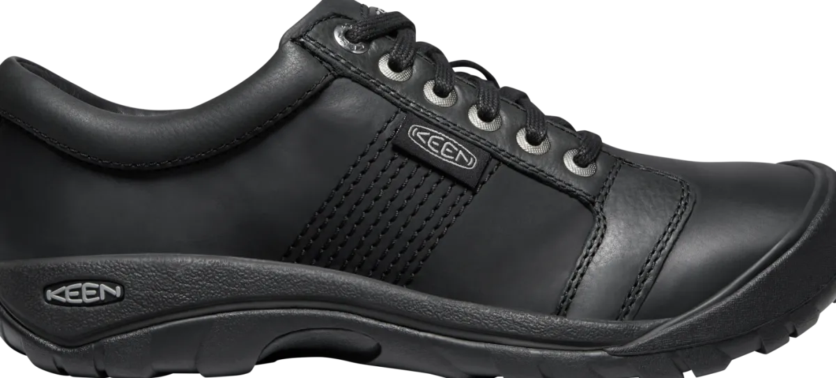 Walking Shoes|Casual Shoes*XLfeet Keen Austin - Men's Black Casual Shoe