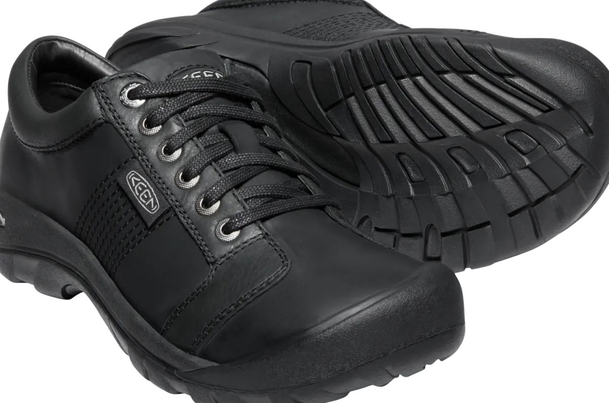 Walking Shoes|Casual Shoes*XLfeet Keen Austin - Men's Black Casual Shoe