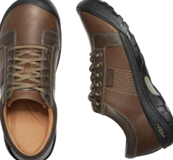Walking Shoes|Casual Shoes*XLfeet Inc. Keen Austin - Men’s Chocolate Brown Casual Shoe