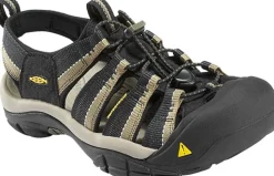Adjustable Strap Sandals*XLfeet Keen Newport H2 - Black Stone Gray