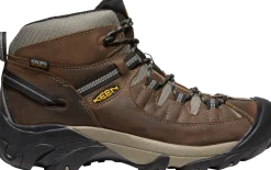 Walking Shoes|Waterproof Hiking Boots For Men*XLfeet Inc. Keen Targhee II Mid Wide - Shitake/Brindle