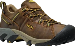 Walking Shoes|Waterproof Hiking Boots For Men*XLfeet Inc. Keen Targhee II WP Wide - Cascade Brown / Golden Yellow