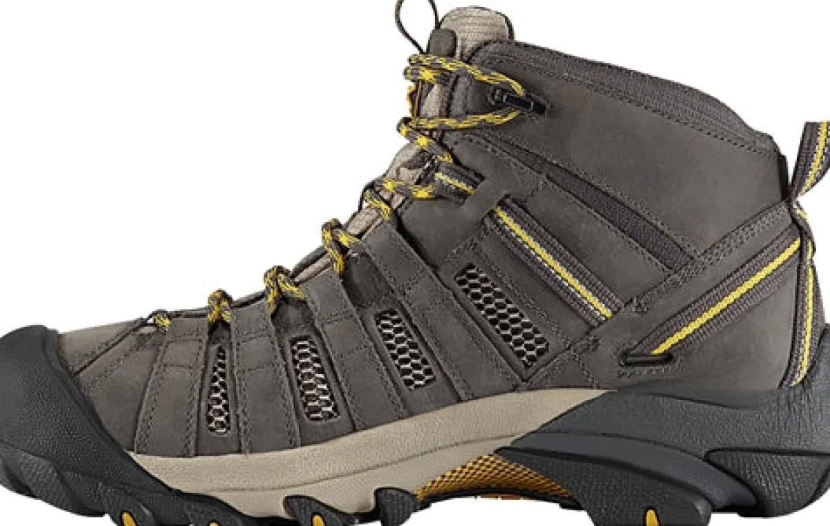 Walking Shoes|Waterproof Hiking Boots For Men*XLfeet Inc. Keen Voyageur Mid - Raven / Tawny Olive