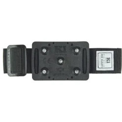 Ice Cleats|Traction Aid*XLfeet K1 Series Mid-Sole Ice Cleat - High Profile - Black