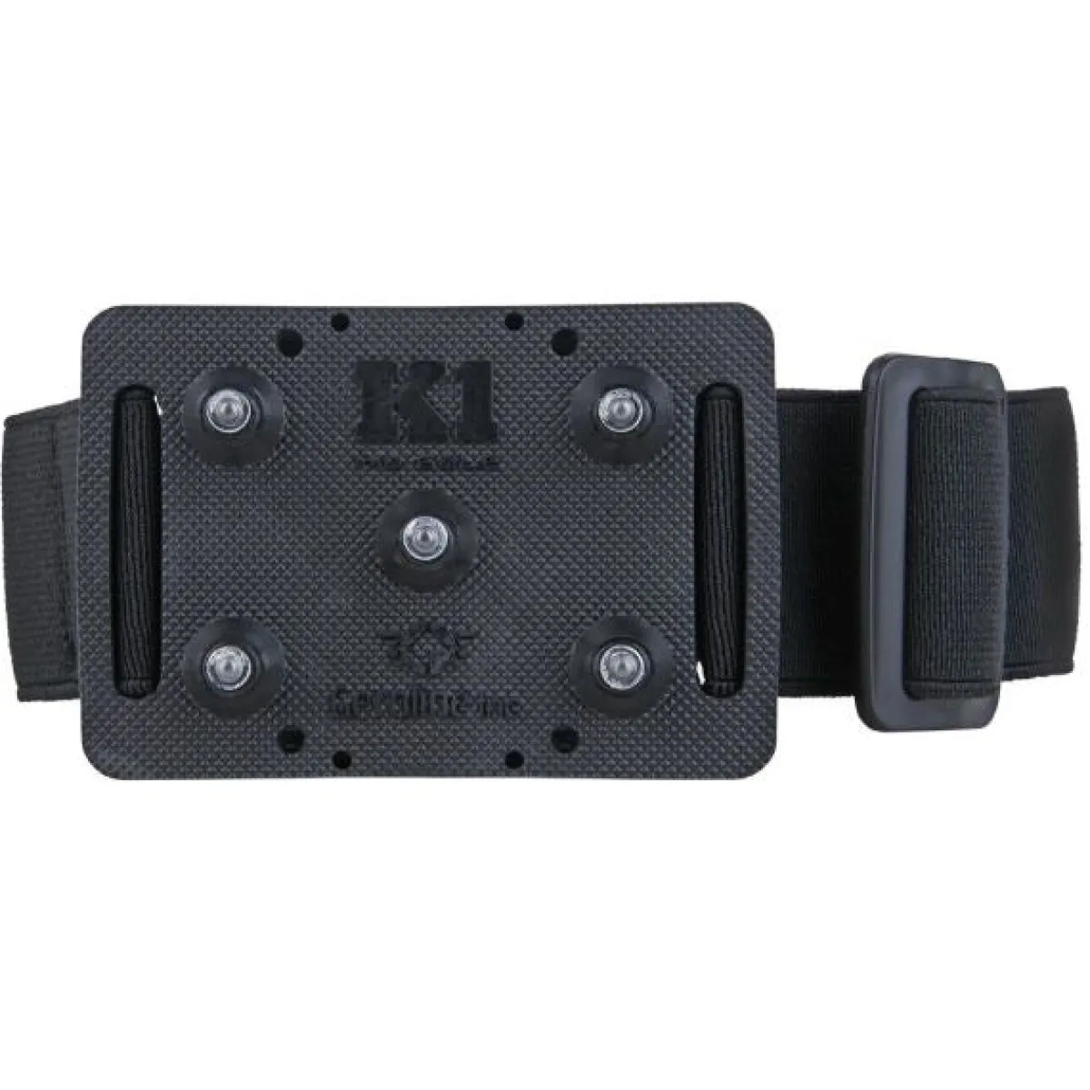 Ice Cleats|Traction Aid*XLfeet K1 Series Mid-Sole Ice Cleat - Original Profile - Black