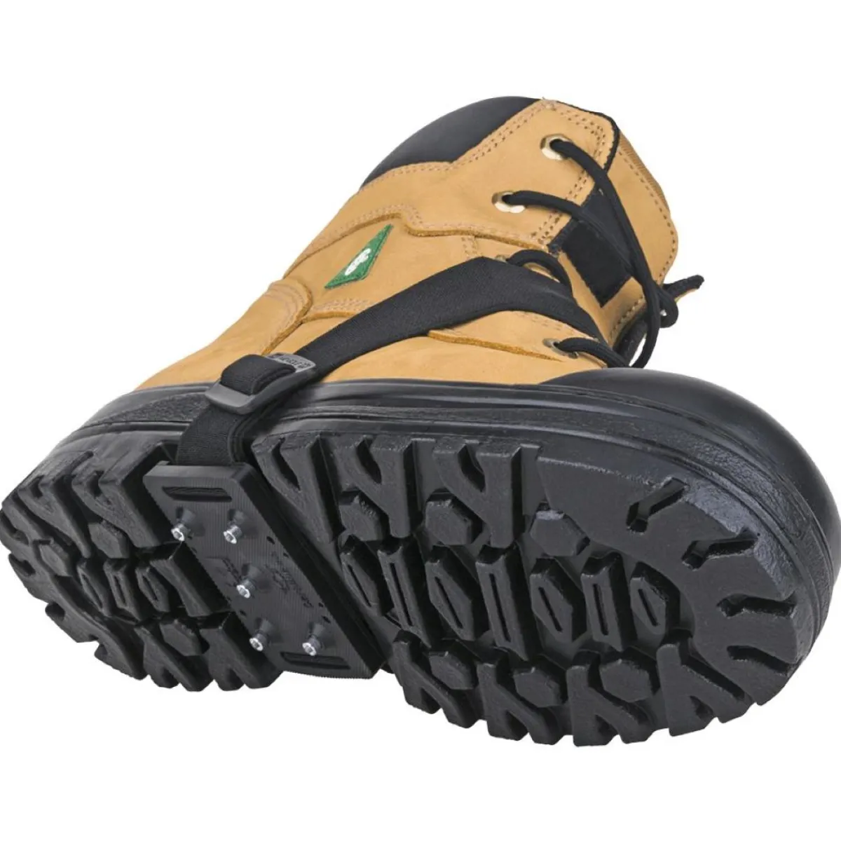 Ice Cleats|Traction Aid*XLfeet K1 Series Mid-Sole Ice Cleat - Original Profile - Black