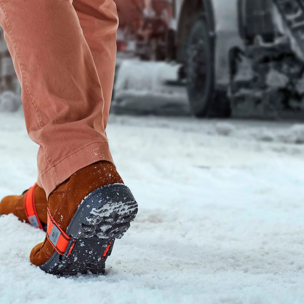 Ice Cleats|Traction Aid*XLfeet Inc. K1 Series Mid-Sole Ice Cleat - Original Profile