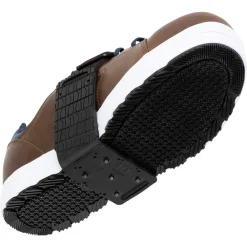 Ice Cleats|Traction Aid*XLfeet K1 Series Mid-Sole Ice Cleat - Slim Profile - Black