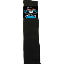 Extra Wide Socks|Over The Calf Socks*XLfeet Loose Fit Black Over the Calf Socks to EEEEE - Single Pair
