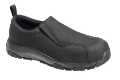 Work Shoes For Men*XLfeet Inc. Nautilus 1656 Slip-On Carbon Toe ESD Work Shoe - Black