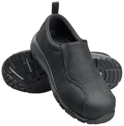 Work Shoes For Men*XLfeet Inc. Nautilus 1656 Slip-On Carbon Toe ESD Work Shoe - Black