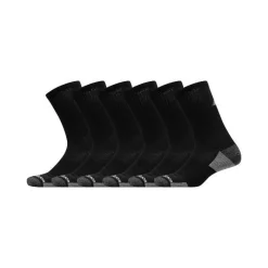 Crew Socks|Moisture Wicking Socks*XLfeet Inc. New Balance Cushioned Crew Socks 6 Pack (XL: sizes 12-16)