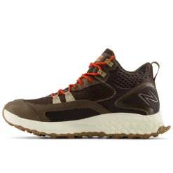 Walking Shoes|Athletic Shoes For Men*XLfeet Inc. New Balance Fresh Foam X Hierro Mid GTX Mens Running Shoe - Dk Mushroom / Blk Coffee / Neo Flame