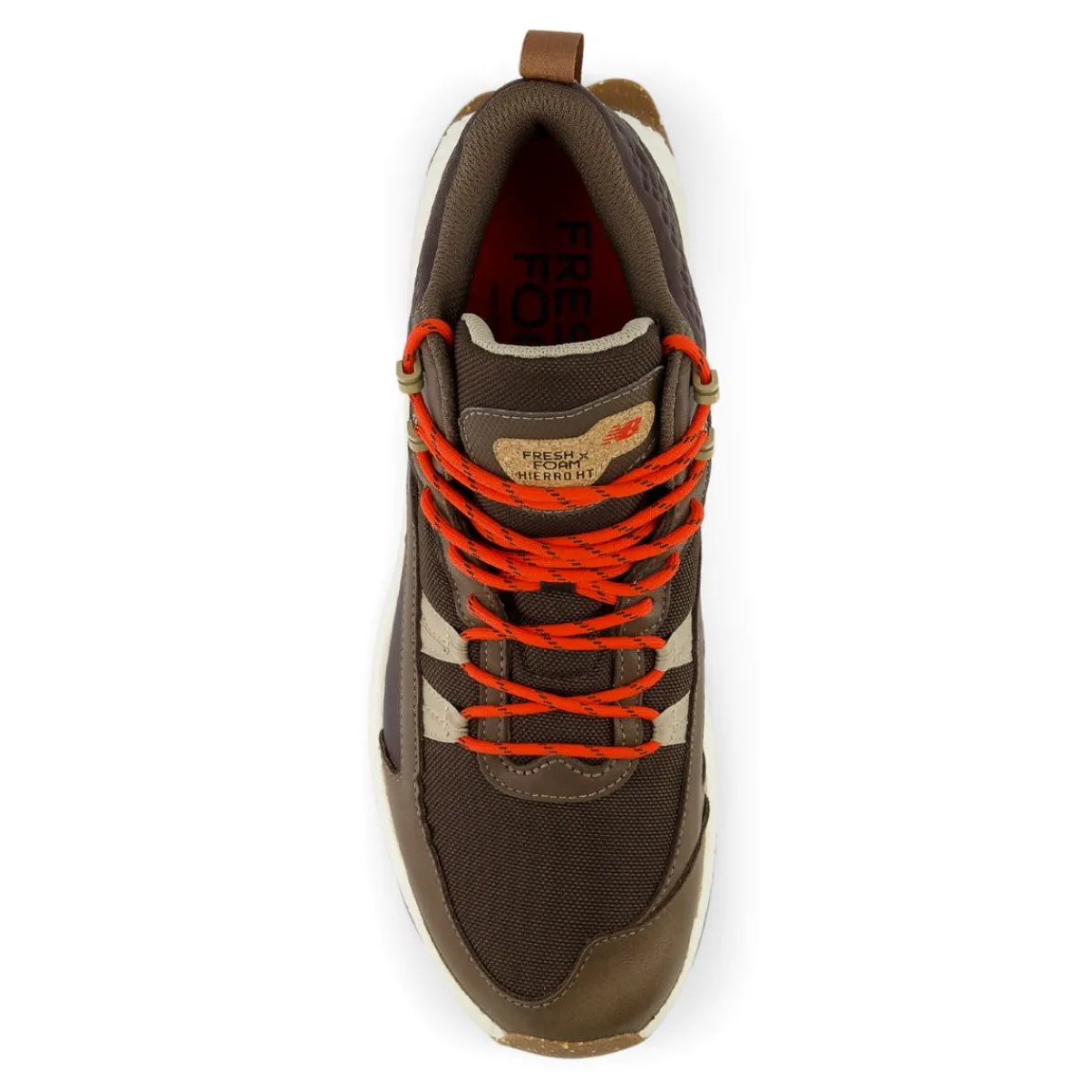 Walking Shoes|Athletic Shoes For Men*XLfeet Inc. New Balance Fresh Foam X Hierro Mid GTX Mens Running Shoe - Dk Mushroom / Blk Coffee / Neo Flame
