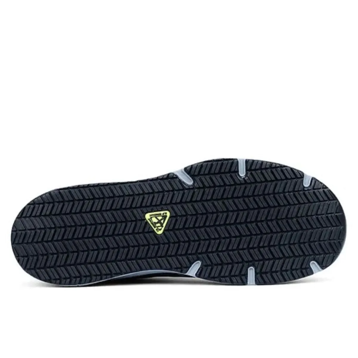 Work Shoes For Men*XLfeet Inc. New Balance Mens Evolve Work Shoe - Alloy Toe EH - Black/Grey