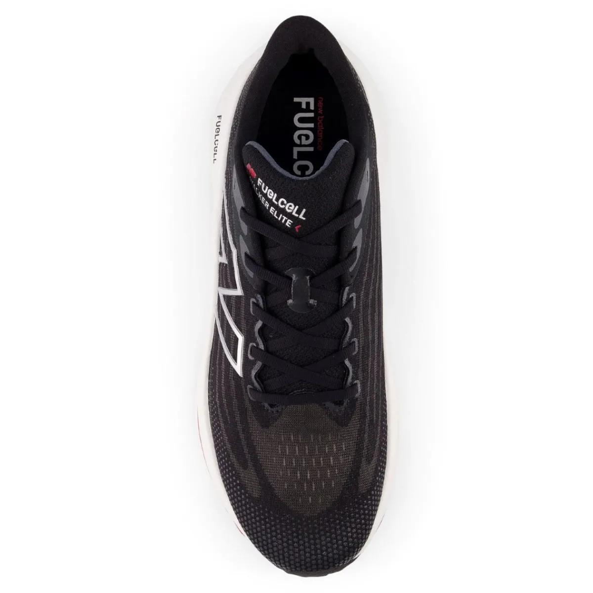 Walking Shoes|Athletic Shoes For Men*XLfeet Inc. New Balance Mens FuelCell Walker Elite - Black/Team Red/Silver
